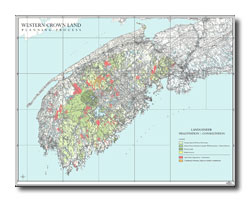 Lands Under Negotiation - Consultation Map