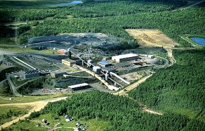 Coal Mine located near North Sidney, Nova Scotia