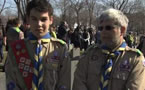 Wayne(left) and Gerry from First Enfield Scouts