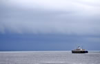 The ferry heads for Saint John, N.B.