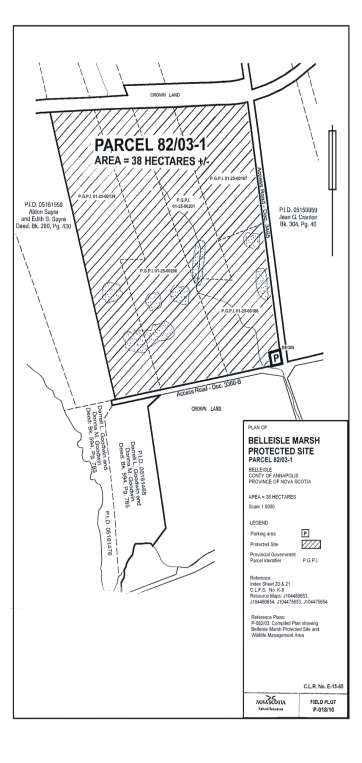 Belleisle Marsh Protected Site