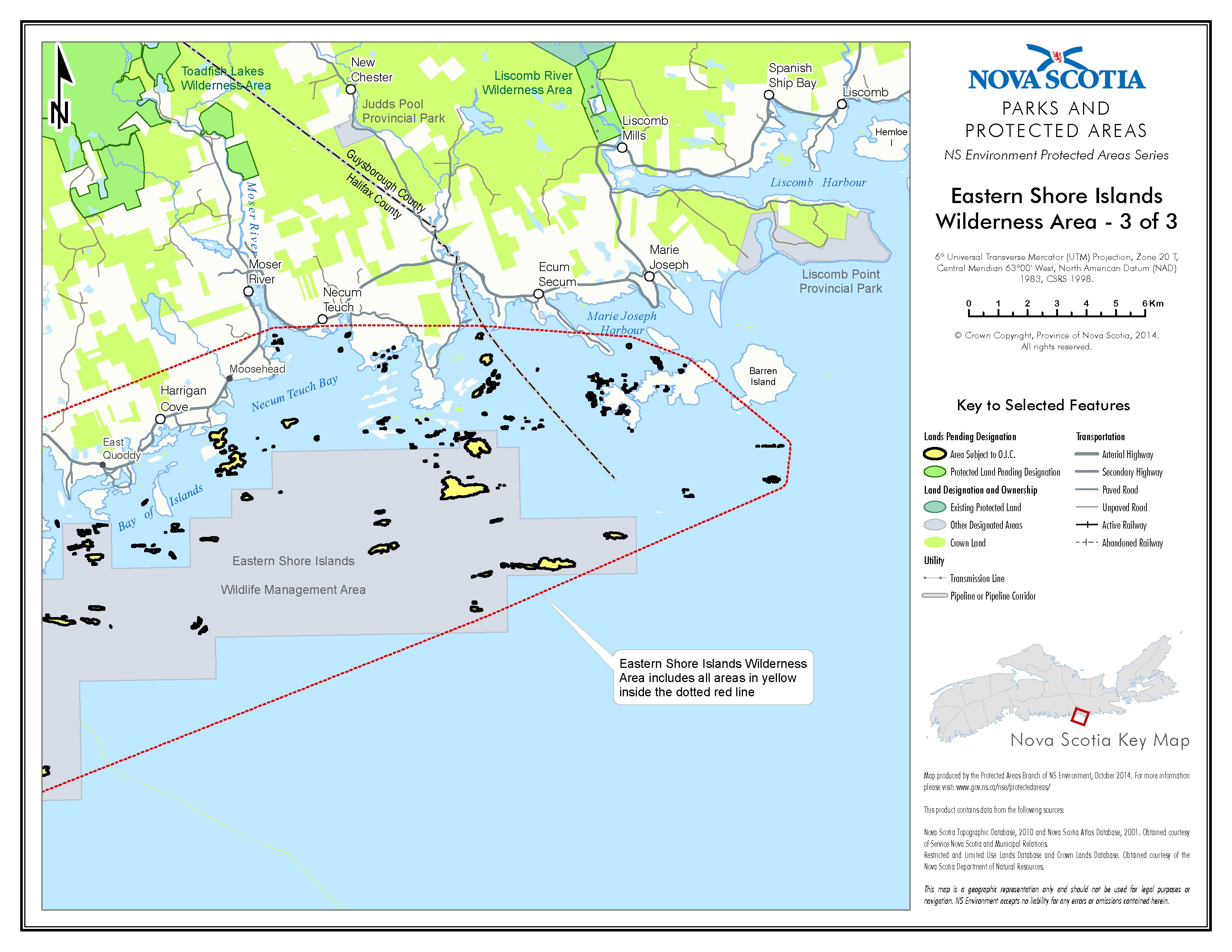 Map of Eastern Shore Islands Wilderness Area-3 of 3
