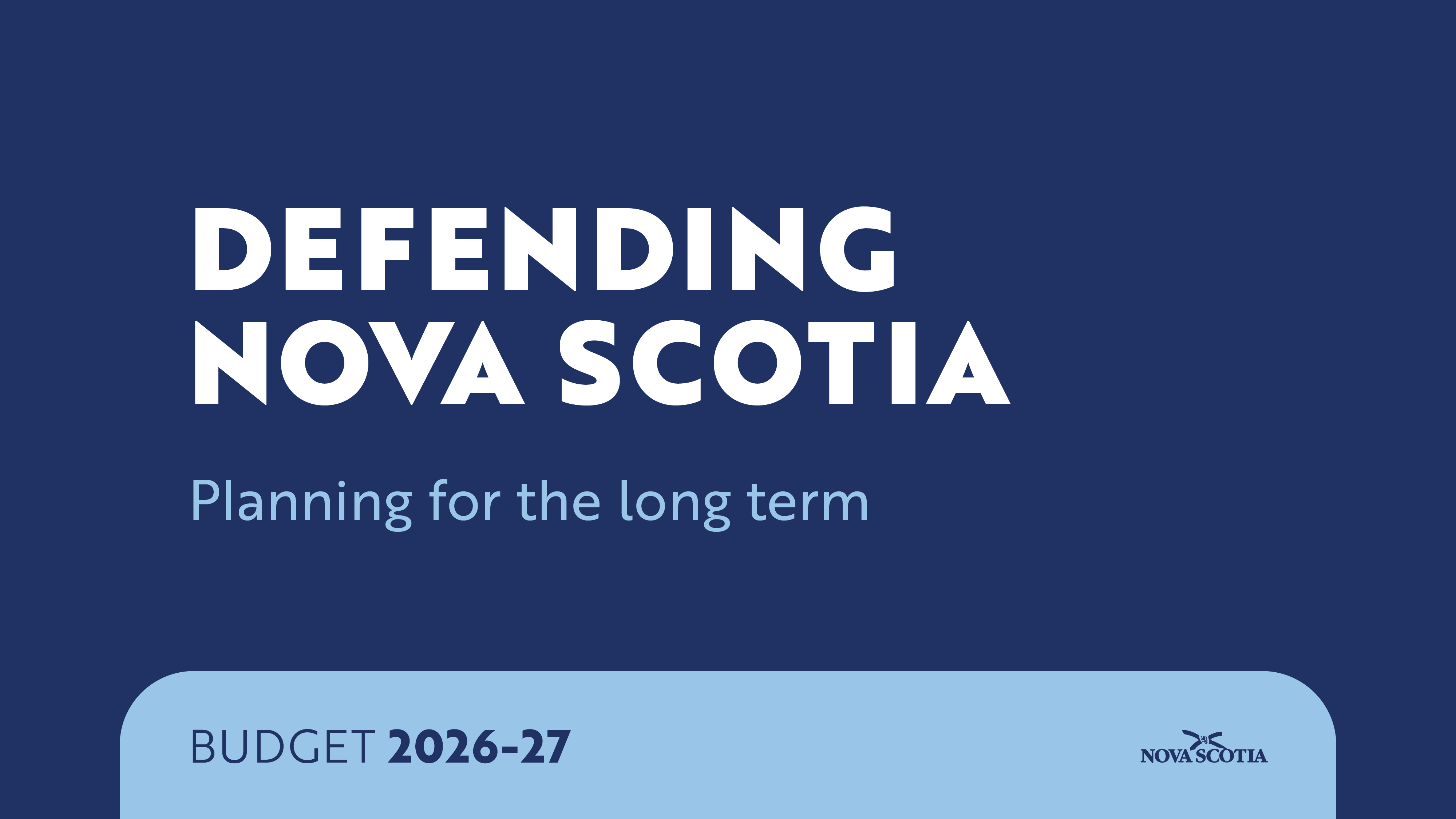 Defending Nova Scotia