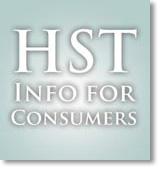 HST information for consumers