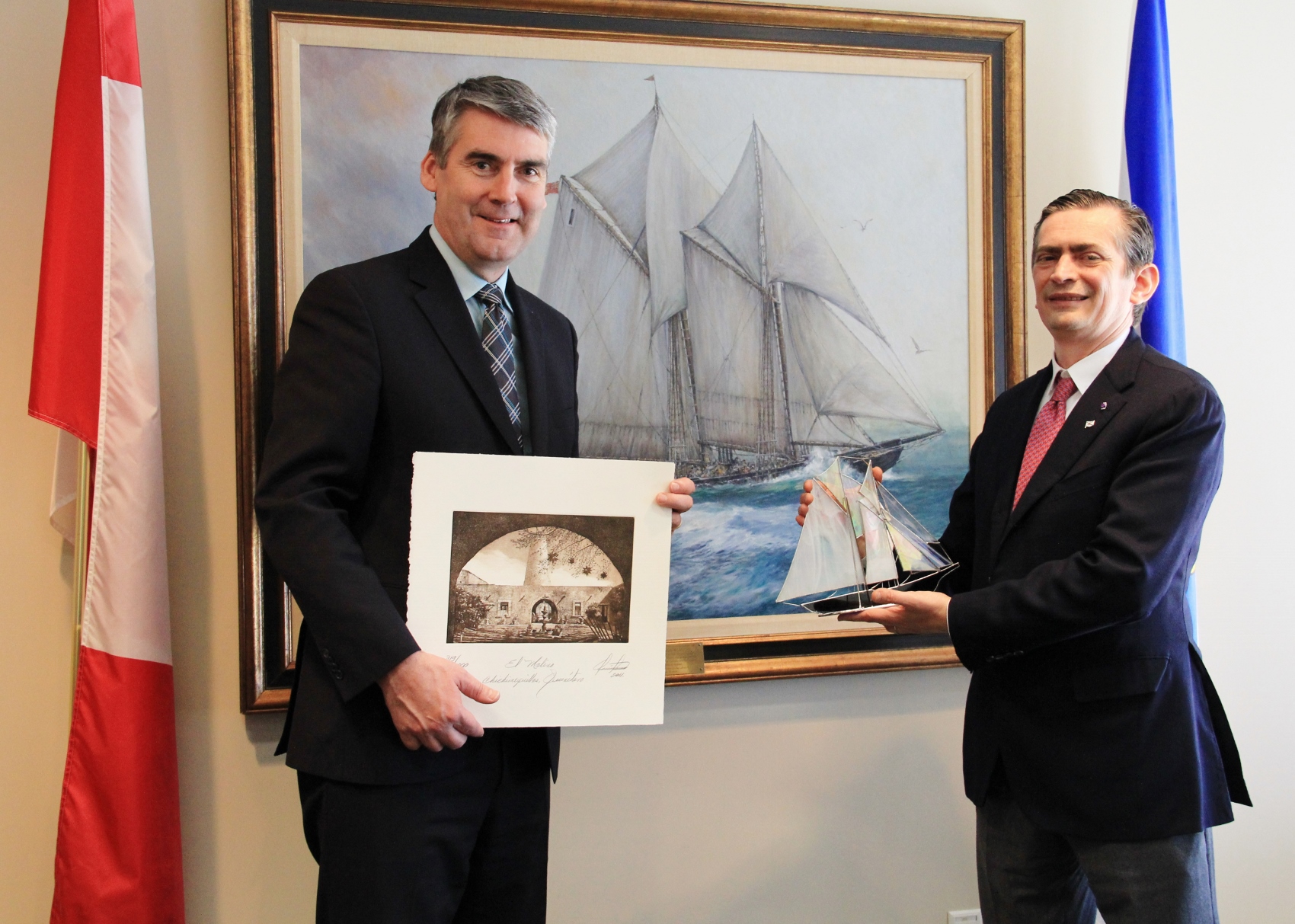 Premier McNeil met with His Excellency Agustin Garcia-Lopez Loaeza, Ambassador of the United Mexican States to Canada