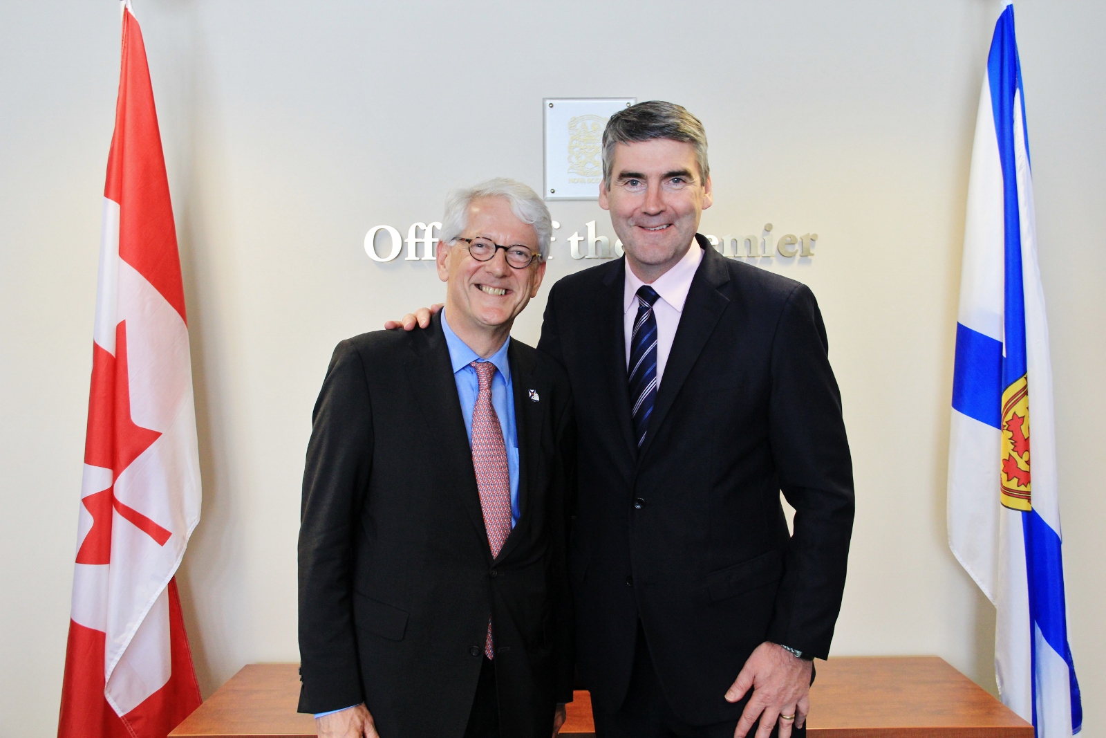Premier McNeil met with His Excellency Cornelis Kole, Ambassador of the Kingdom of the Netherlands to Canada