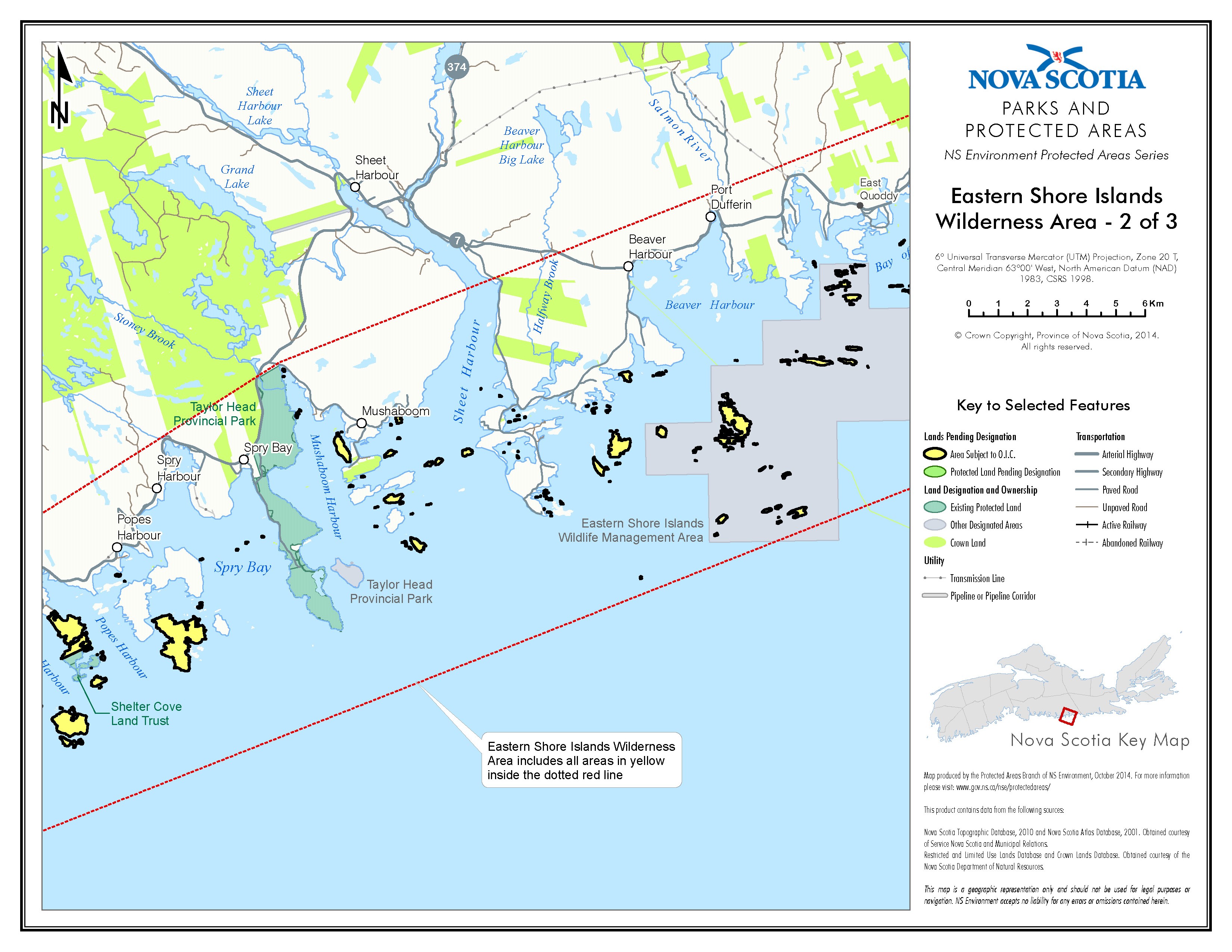 Map of Eastern Shore Islands Wilderness Area-2 of 3