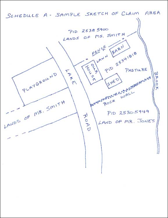 sketch map sample