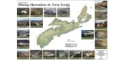Mining Operations Map for Nova Scotia