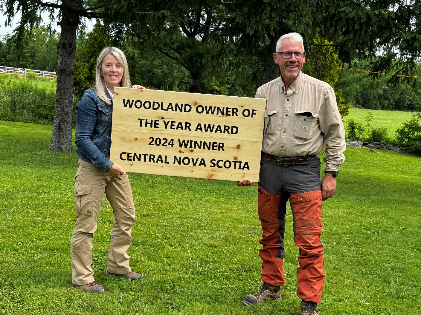 Julia and David MacMillan of Tatamagouche, Colchester County.