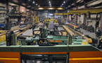 A view of the beam drill and saw that RKO purchased with the help of the Manufacturing and Processing Investment Credit.