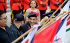 Mi’kmaq veterans take part in Treaty Day ceremonies.