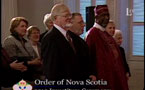 2010 Order Nova Scotia Ceremony.