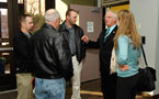 Environment Sterling Belliveau speaks with people who attended the water strategy announcement.