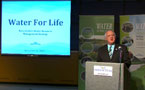 Environment, Minister, Sterling Belliveau announces new provincial water strategy