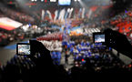A view from the crowd at the Halifax 2011 Canada Games closing ceremony