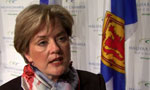 Valerie Payn talks about the province being on track