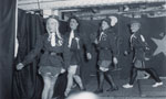 One of the light-hearted crew drag shows, early 1960s. Courtesy of Southampton City Council and National Museums Liverpool.