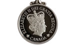 The medal of the Diamond Jubilee of Her Majesty Queen Elizabeth II.