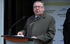 Premier Darrell Dexter announces that the province is making buying a new home more affordable for families by doubling the First-Time Home Buyers Rebate to a maximum of $3,000.