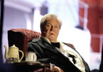 Canadian actor Gordon Pincent narrates the Titanic Eve - Night of the Bells event in Grand Parade.