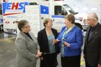 FROM LEFT: Josie Ryan, Northwood Centre, Paula English, Department of Health and Wellness, Health and Wellness Minister Maureen MacDonald  and Bill VanGorder, past president of Canadian Association of Retired Persons.