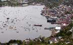 An aerial shot of the relaunch.