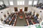Participants at the Treaty Day Awards Ceremony  in Province House.
