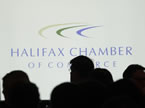 The Halifax Chamber of Commerce hosted Finance Minister Maureen MacDonald at its annual luncheon to talk about the April 4 provincial budget.