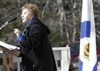 Community Services Minister Denise Peterson-Rafuse, of behalf of Energy Minister Charlie Parker, releases the province's Choose How You Move Sustainable Transportation Strategy, which commits $6 million in funding over the next three years to help communities develop sustainable transportation plans.