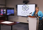 MLA Becky Kent, on behalf of Labour and Advanced Education Minister Frank Corbett, announced provincial funding for the new high-definition video system for training today, July 11.
