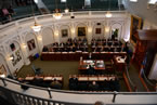 The legislature during the 2014-15 budget address.