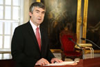 Premier Stephen McNeil offers a formal apology on behalf of the province to the former residents of the Nova Scotia Home for Colored Children.