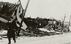 Wrecked homes-Campbell Rd. (later called Barrington St.)