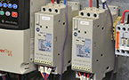 Some of the equipment used to monitor and control the environment in the sea bass tanks.
