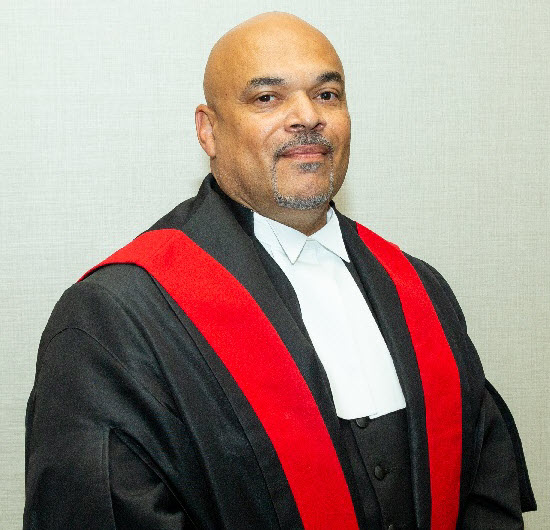 The Honourable Perry F. Borden, Chief Judge of the Provincial Court