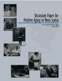 Discussion Paper for Positive Aging in Nova Scotia